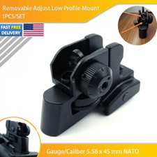 Universal Near Sight Carry Handle Detachable Metal Picatinny Mount Back Sight