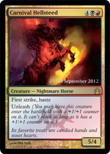 Pre-Release Promos - Carnival Hellsteed - Foil - Prerelease Promo