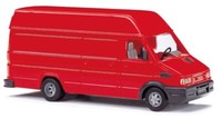 Busch 89114 Iveco Kastenwagen Rot 1:87 Spur H0 Standmodell Neu