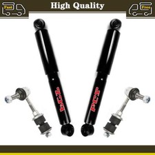 4 Rear Shocks Absorbers Sway Bar Links Fits 2006 Toyota RAV4 2007 Toyota RAV4
