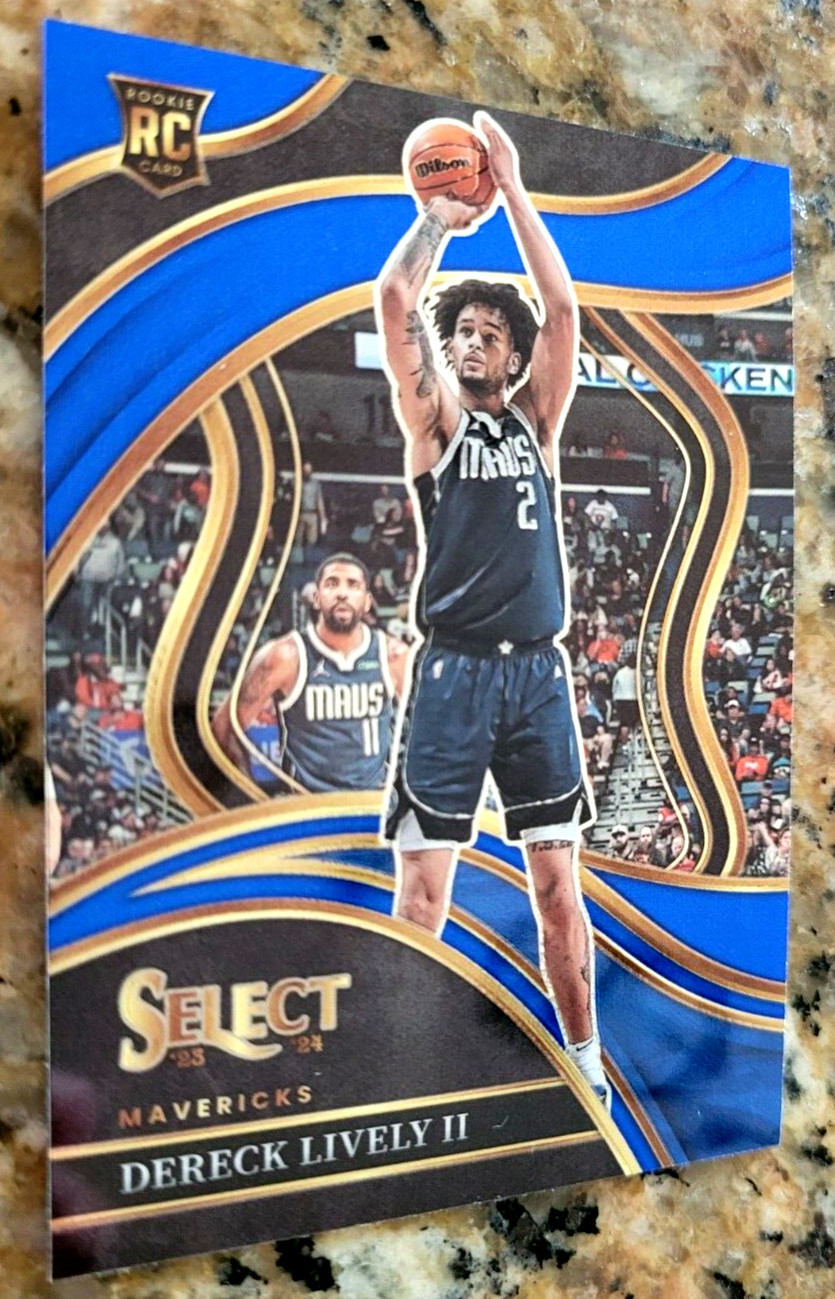 2023-24 Panini Select DERECK LIVELY II Courtside ROOKIE Blue #285 RC