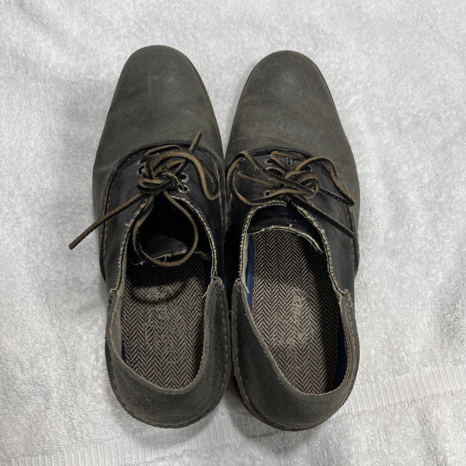 Sperry Top-Sider Mens Gray Bow Shoes Size 12 M