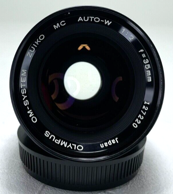 N MINT] Olympus OM-System Zuiko MC Auto-W 35mm f/2 Wide Angle Lens