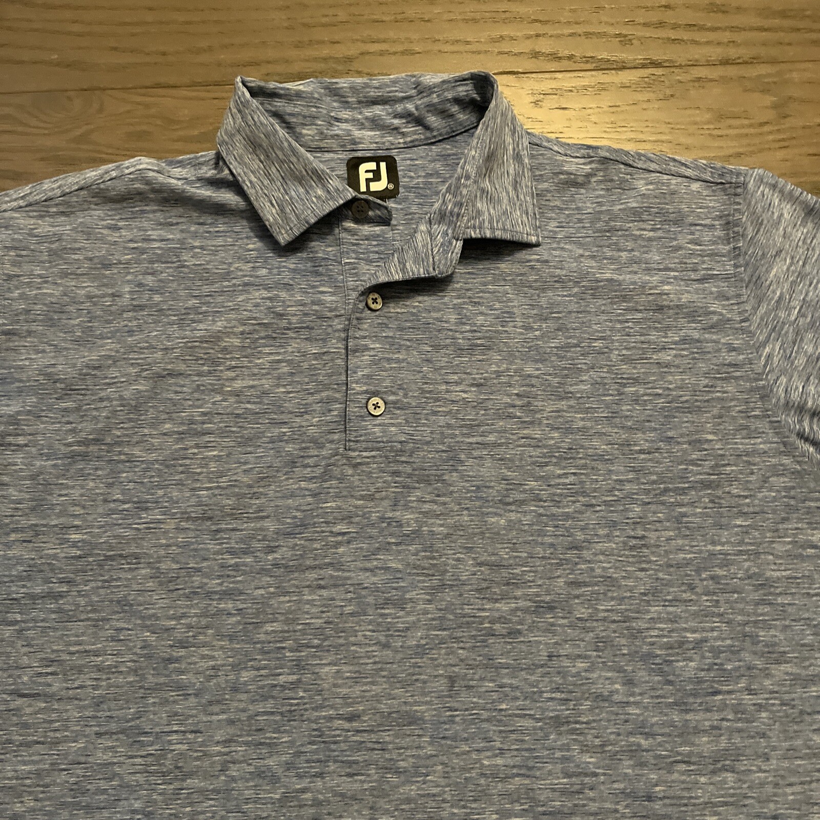 FootJoy FJ Blue Solid Performance Stretch Mens Go… - image 9