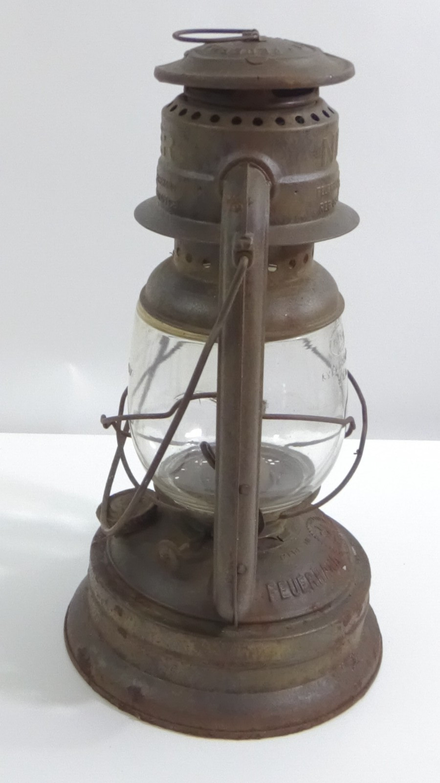 Vintage Feuerhand #208 Oil Lantern Lamp Made in Germany 14" Tall #2
