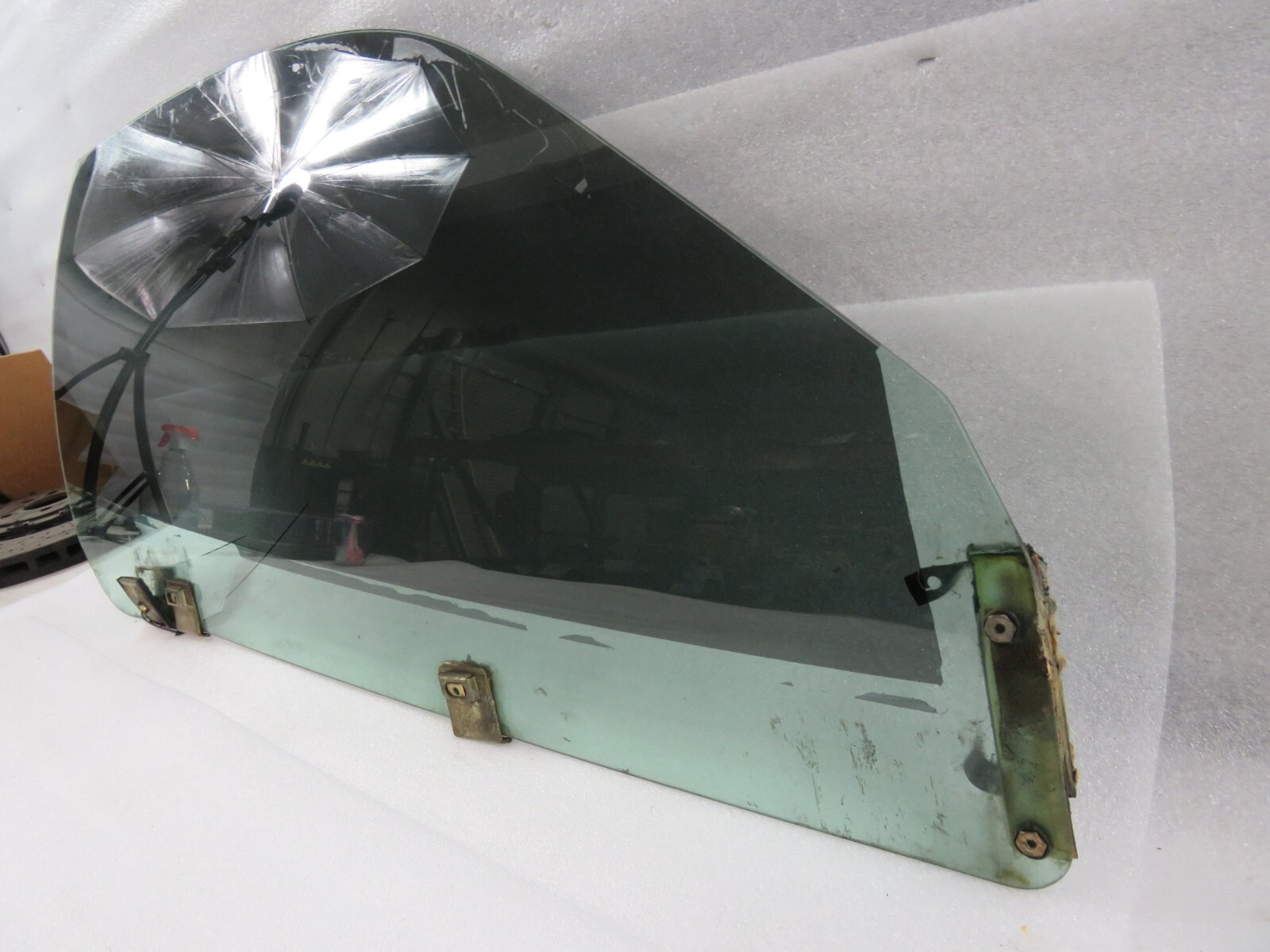 Ferrari 575, 550, RH, Front Door Glass, Aftermarket Tint, Used, P/N 64573500