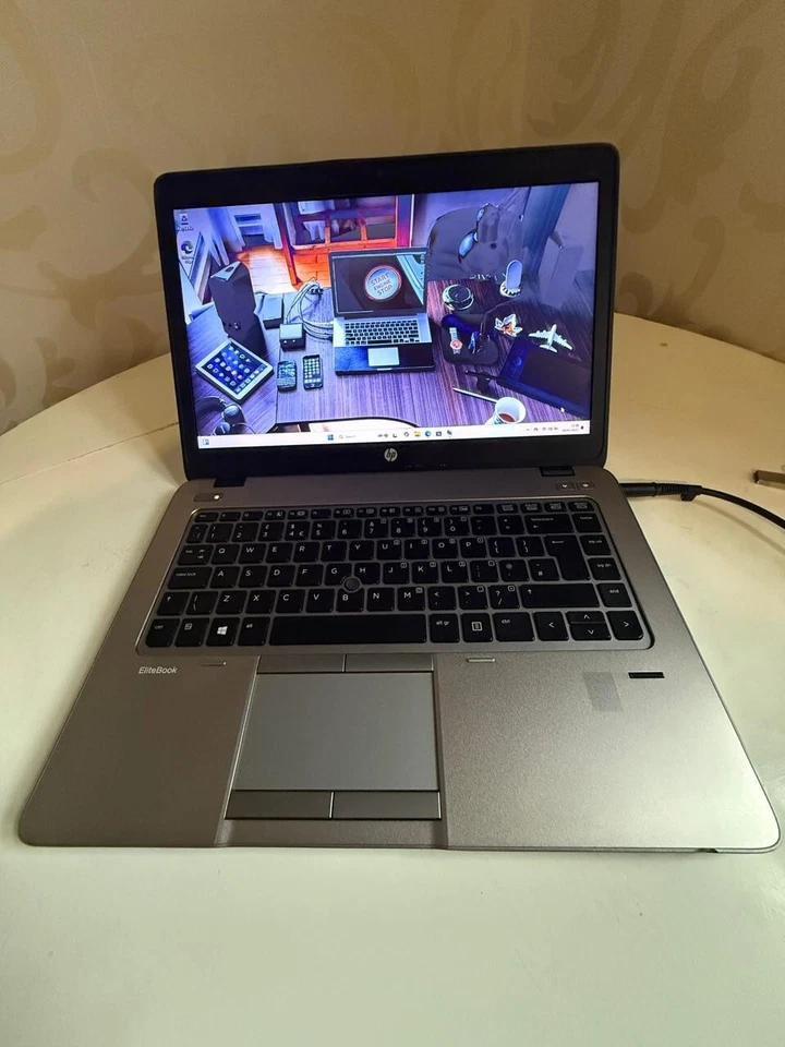 HP Elitebook Fast Laptop @2.30GHz 8GB RAM 128GB SSD 14.1" Win 11 Pro - Image 3 of 4