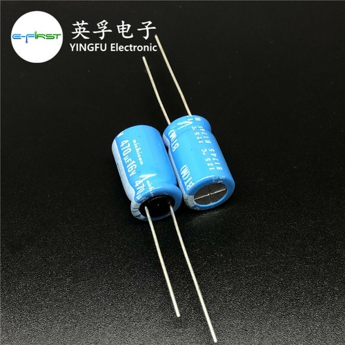 Accessori Elettronici 5pcs 470uF 16V FP 10x12.5mm Basso - Foto 8