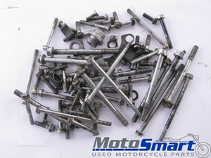 1981-Kawasaki-SR-KZ650-D-Engine-Bolt-Set-Bolts-Hardware-Fair-Used-117347