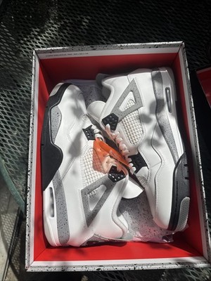 Size 13 Jordan 4 White Cement