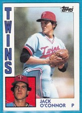 1984 Topps - Jack O'Connor #268