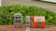 6D10 NOS/NIB GE Triple Triode Tube-Tested-Fac...