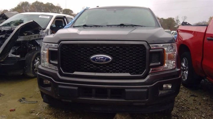 2017-2020 Ford F150 Floor Center Console Assembly Black Grey Without Trims OEM - Image 4 of 4