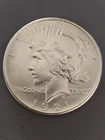 1921 Peace Silver Dollar  borderline uncirculated condition