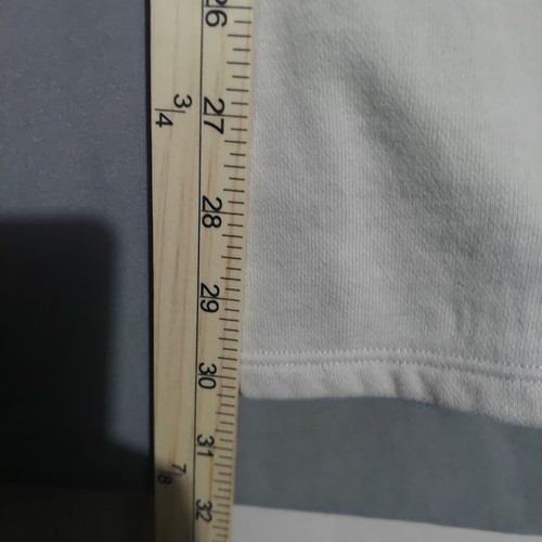 Calvin Klein SWEATPANTS Womens XS White Cargo Pockets Straight Leg Drawstrings - Picture 10 of 10
