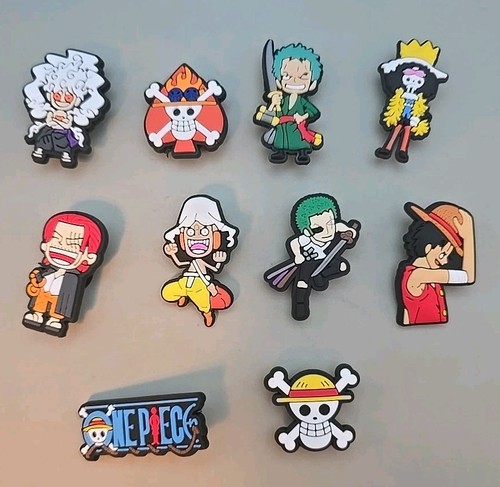 One Piece Anime Shoe Charms For Crocs