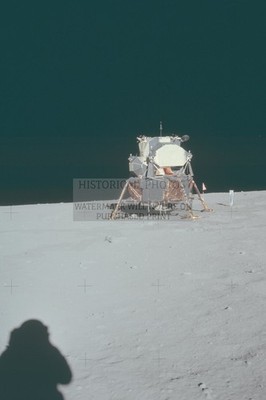 APOLLO 11 LUNAR LIMB AT SUNRISE WITH JAGGED HIGHLAND RIDGES 4X6 POSTCARD PHOTO