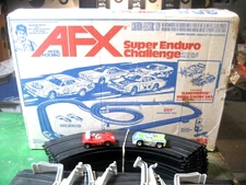 AFX Aurora HO Race Set  Super Enduro Challenge Racing #2470 with Serviced CARS !