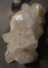 1Fluorescent Dogtooth Honey Calcite on Purple "Galaxy " Fluorite, Pakistan — photo 10