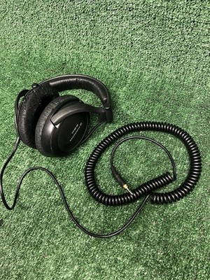 Sennheiser HD 380 Pro Studio Headphones Case Cable Adapter Over Ear / Needs Pads