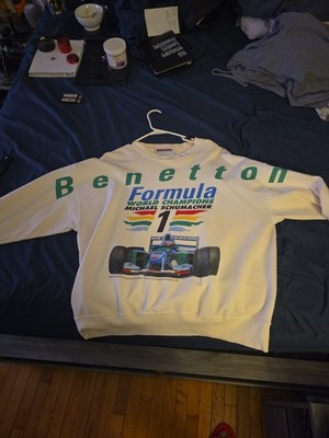 Benetton Formula World Champions Michael Schumacher Sweatshirt