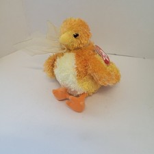 Ty Beanie Babies Chickie The Chick 2001 Retired Chicken Beanie Baby