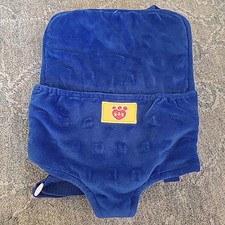 Build A Bear Workshop Backpack Blue Carrier Bag