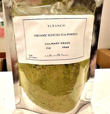 Matcha Organic Tea Culinary Grade / Farm Fresh Packed USA Free Ship
