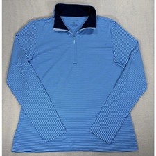 J McLaughlin Womens Small 1/4 Zip Pullover Bl...