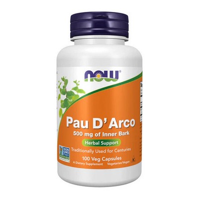 Pau D' Arco 100 Caps 500 mg by Now Foods