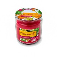 Gala Citronella Max Duftkerze Rot 250G Im Glas – Anti MüCken Kerze Outdoor