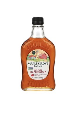 Maple Grove Farms Pure Maple Syrup, Kosher, 12.5 fl oz