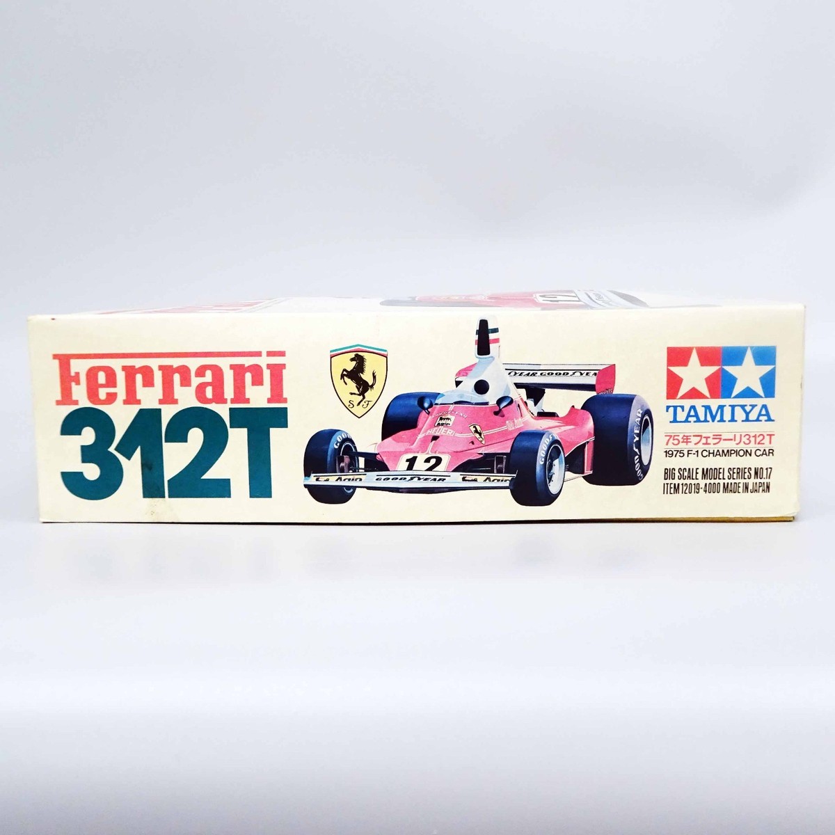 Tamiya 1/12 Ferrari 312T Big Scale Series F1 Vintage Plastic model