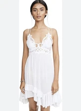 Free people Adela dress size small women’s white