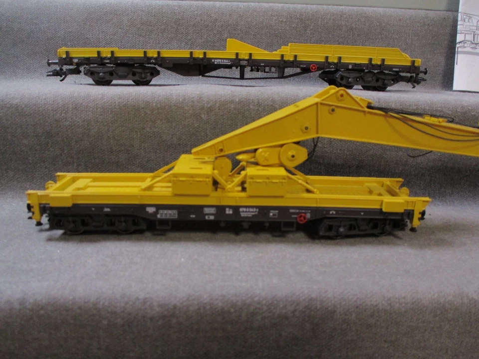 Märklin Spur H0 49950 Eisbahn-Kran-Set AC MM Digital Bodenplatte fehlt in OVP - Bild 4 von 4