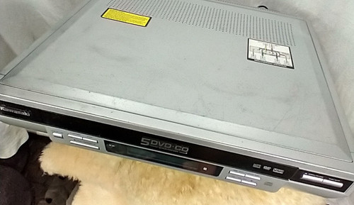 KAWASAKI 5 DISC DVD PLAYER HOME THEATER 1152 DOLBY DIGITAL - PARTS AND REPAIR