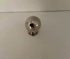 3 Top Brass Metal Style Round Knobs in Polish...