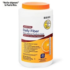 Sugar-Free Daily Fiber Powder Orange Smooth, 36.8 oz