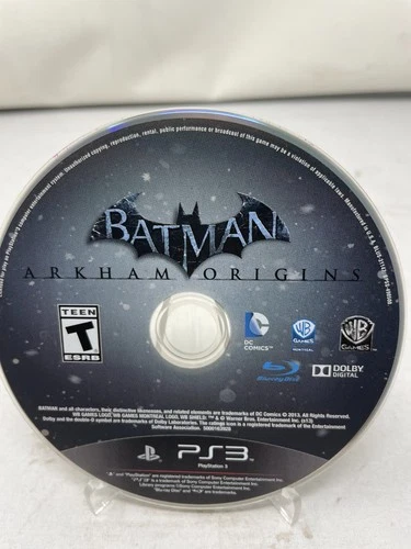 Batman: Arkham Origins (Sony PlayStation 3, PS3) DISC ONLY | WITH TRACKING F54