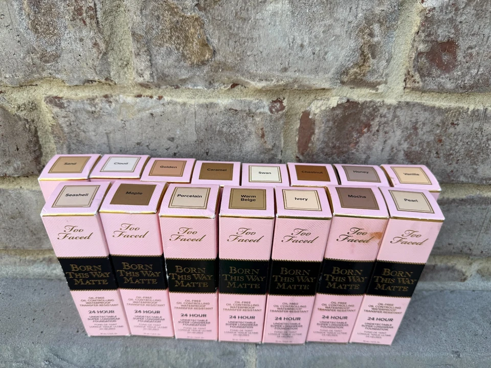 Too Faced Born This Way Matte Oil-Free Foundation• 30ml🩷Choose Your Shade• NIB - Image 2 of 4