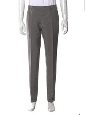 Prada Mohair Wool Dress Pants Trousers 46 2017