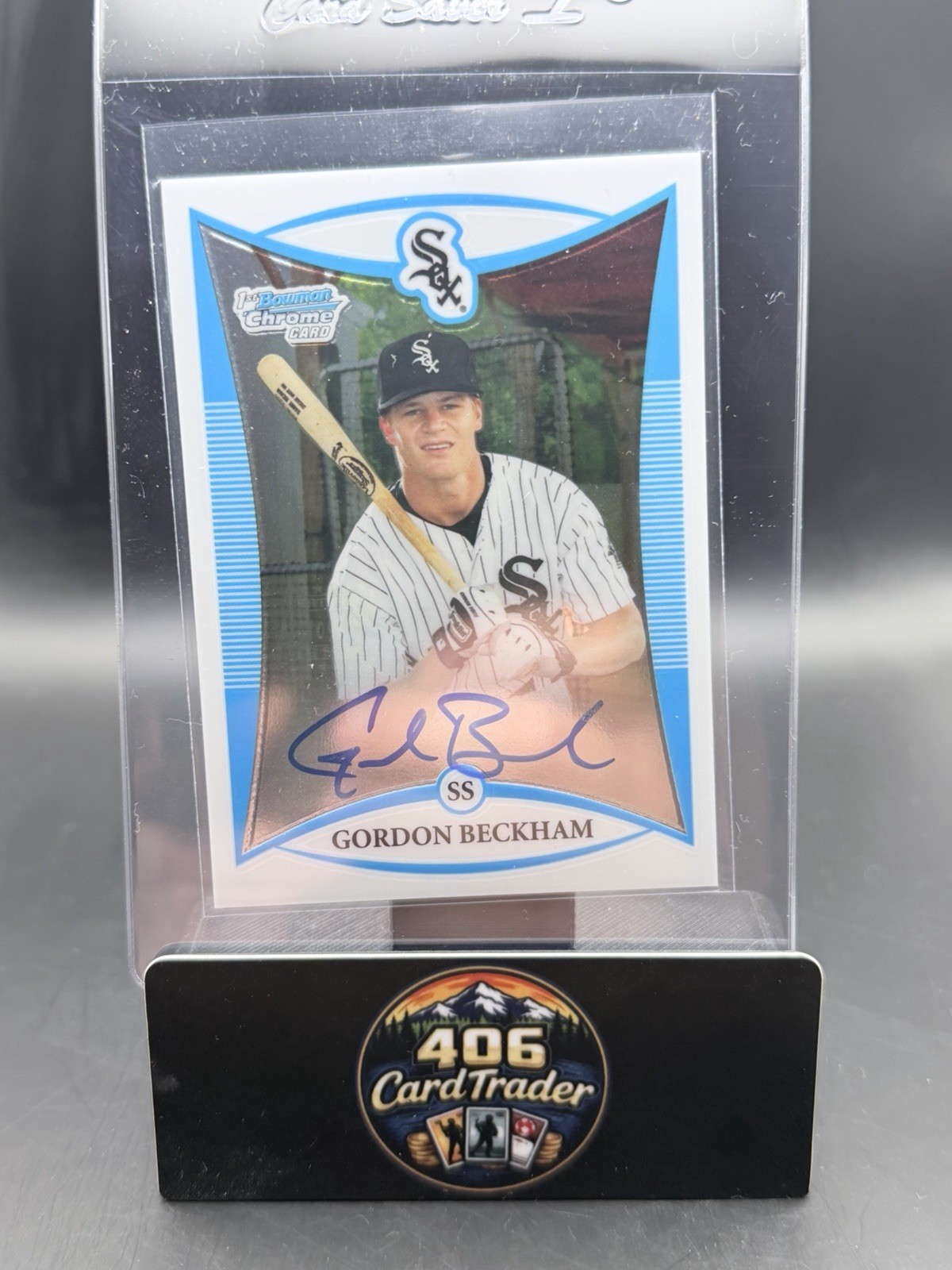 2008 Bowman Draft Picks & Prospects #BDPP118 Gordon Beckham Chrome Prospect AUTO