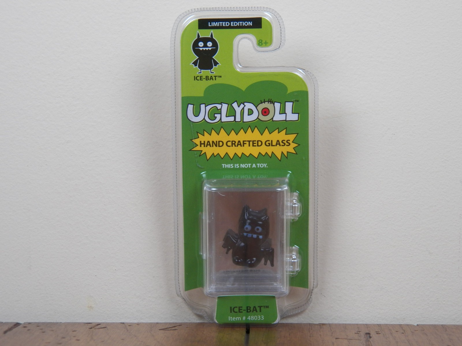 Uglydoll Ice-Bat Hand Crafted Glass Figurine Figure Ugly Doll 48033 *BRAND NEW*