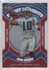 2007 Topps Finest Rookie Finest Moments Refractor Vince Young #RFM-VY i5f