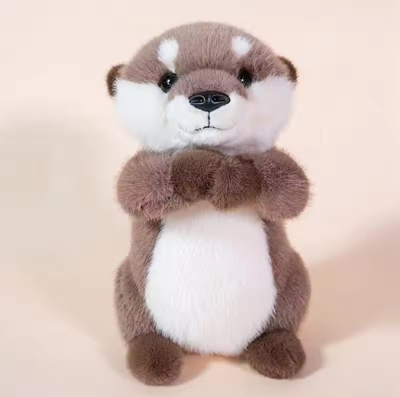River Otter 14 inch Stuffed Animal Plush Toys Toddler Doll Kids Gift