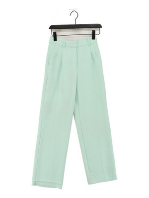 Wilfred Damen Hose UK 4 Grün 100% Polyester Straight Chino