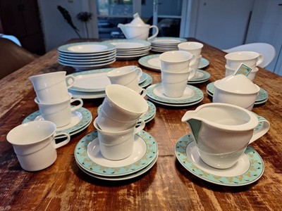 Rosenthal Fido Dido Service 6 Pers. neuwertig komplett Porzellan 490   VB