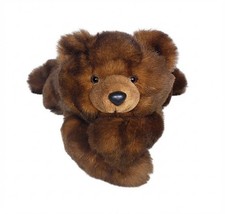 VTG 1992 MJC Plush Teddy Bear Baby Soft Fuzzy Floppy Plush Stuffed Toy 17" EUC