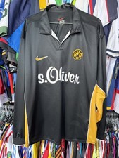 VINTAGE BORUSSIA DORTMUND GERMANY 1998/2000 AWAY FOOTBALL SHIRT JERSEY NIKE