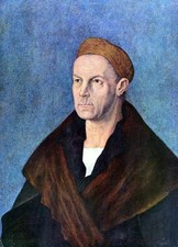 Oil painting Albrecht-Durer-Portrait-of-Jakob-Fugger male portrait gentleman art